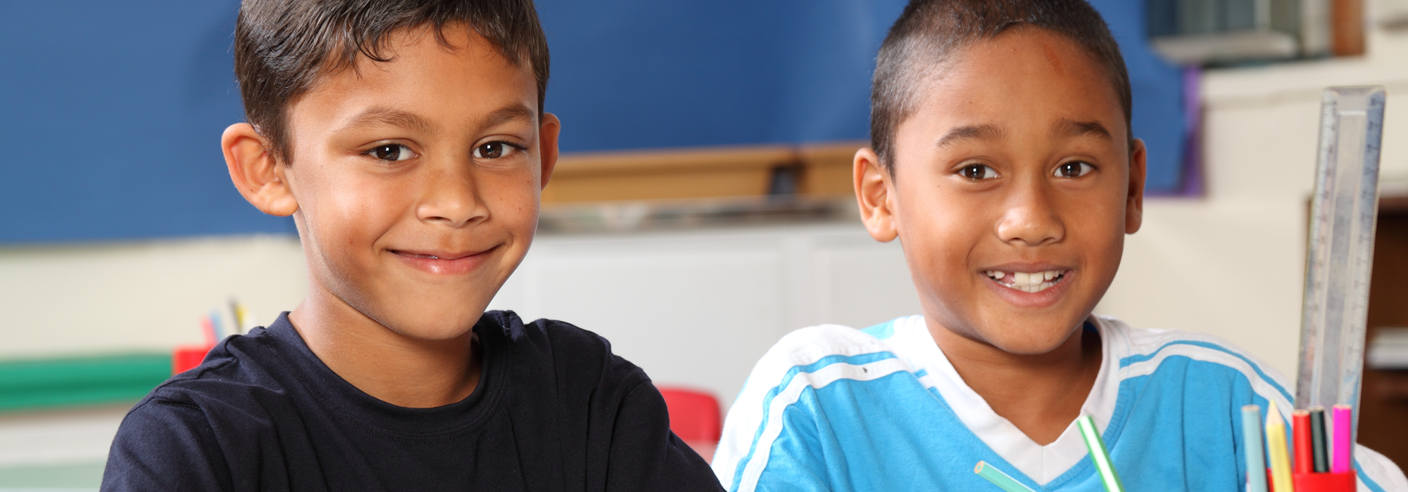 Young Boys in Class